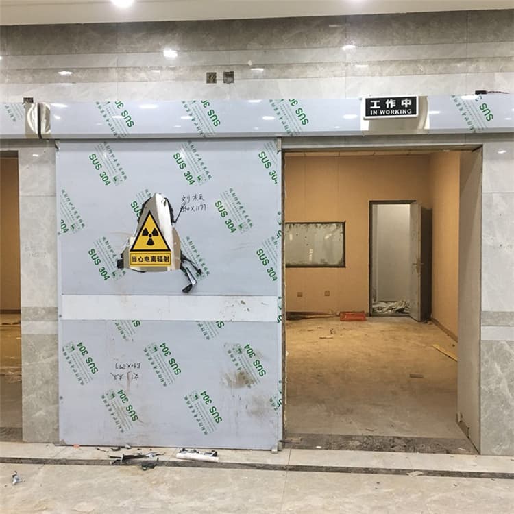 延安双扇电动防护铅门